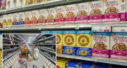 âCerealâ offender busted for sneaky shoplifting trick at grocery store checkout